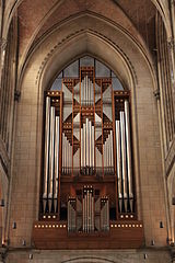 Prospekt Rudigier Orgel